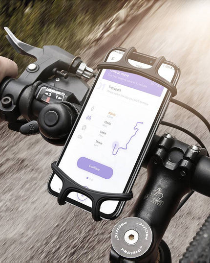 Motorcycle Bike Phone Holder Handlebar Cell Phone Stand Mount Bracket - Libiyi