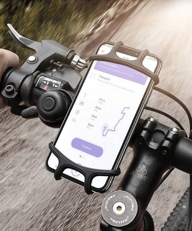 Motorcycle Bike Phone Holder Handlebar Cell Phone Stand Mount Bracket - Libiyi