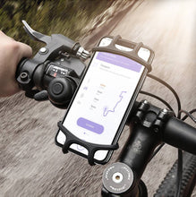 Laden Sie das Bild in den Galerie-Viewer, Motorcycle Bike Phone Holder Handlebar Cell Phone Stand Mount Bracket - Libiyi