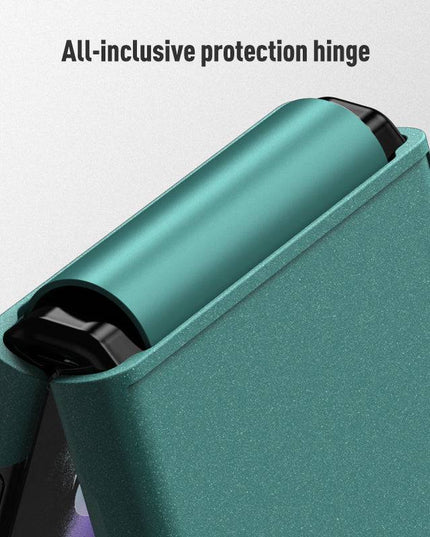 Fluffy paint-Rock Sand Full Shell Case for Samsung Galaxy Z Flip 3 5G - Libiyi