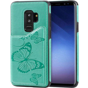 New Luxury Embossing Wallet Cover For SAMSUNG S9 Plus-Fast Delivery - Libiyi