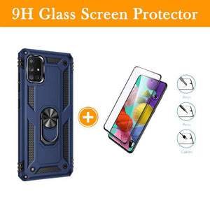 Luxury Armor Ring Bracket Phone Case For Samsung A71-Fast Delivery - Libiyi