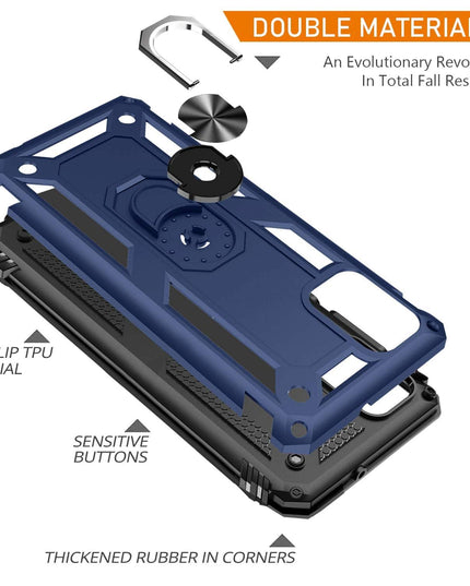 Luxury Armor Ring Bracket Phone Case For Samsung A Series - Libiyi