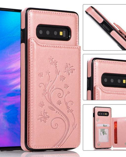 Phone Bags - Luxury Fashion Leather Wallet Case For Samsung - Libiyi