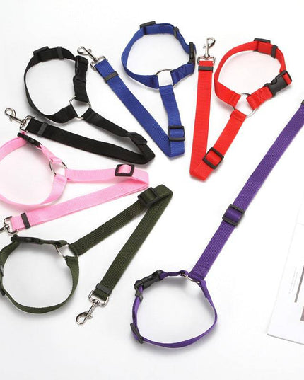 (Spring Sale- Save 50% OFF) Headrest Dog Car Safety Seat Belt- Buy 2 Get 1 Free - Libiyi