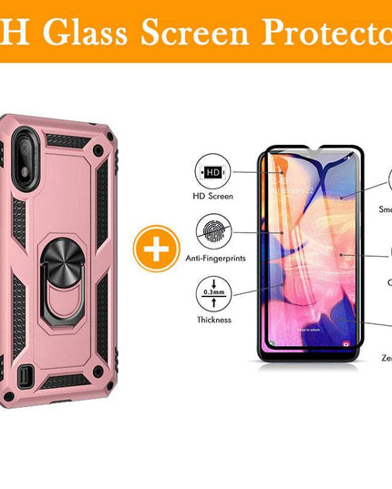 Luxury Armor Ring Bracket Phone Case For Samsung A10e-Fast Delivery - Libiyi