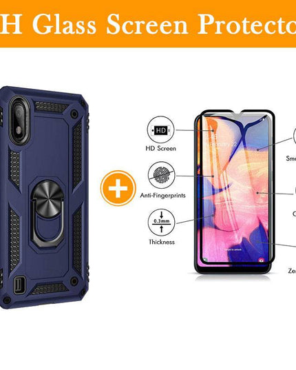 Luxury Armor Ring Bracket Phone Case For Samsung A10e-Fast Delivery - Libiyi