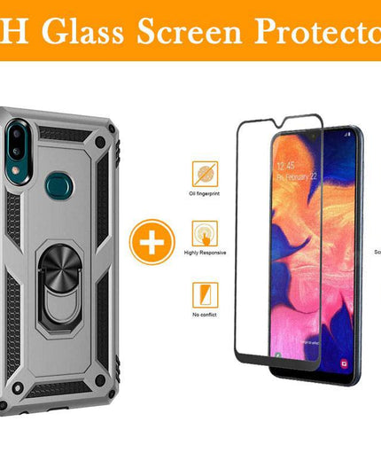 Luxury Armor Ring Bracket Phone Case For Samsung A10S-Fast Delivery - Libiyi