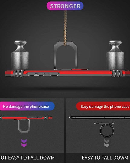 Luxury Armor Ring Bracket Phone Case For Samsung A50/A50S/A30S-Fast Delivery - Libiyi