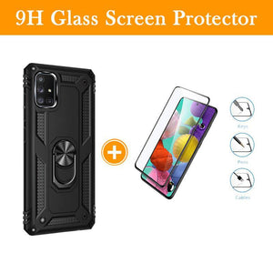 Luxury Armor Ring Bracket Phone Case For Samsung A51-Fast Delivery - Libiyi
