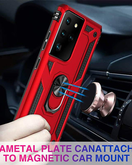 Luxury Armor Ring Bracket Phone Case For Samsung Galaxy - Libiyi