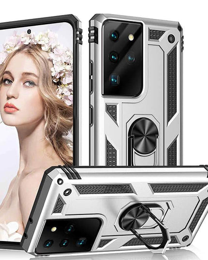 Luxury Armor Ring Bracket Phone Case For Samsung Galaxy - Libiyi