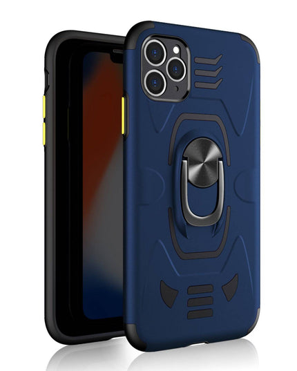 2022 Anti Fall Rugged Shield Ring Bracket Phone case For iPhone 12 Series - Libiyi