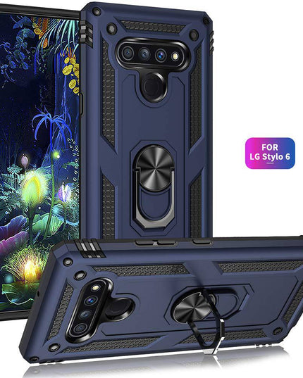 2021 New Luxury Armor Ring Bracket Phone case For LG Stylo6-Fast Delivery - Libiyi