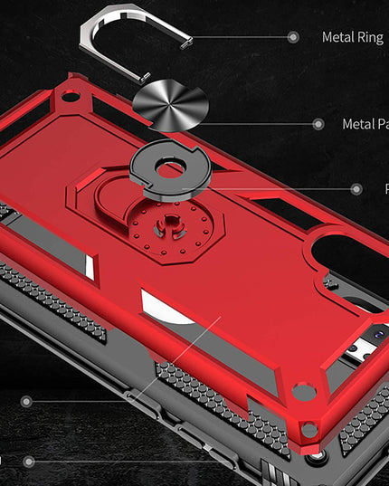 Luxury Armor Ring Bracket Phone Case For Samsung Note 10 Plus-Fast Delivery - Libiyi