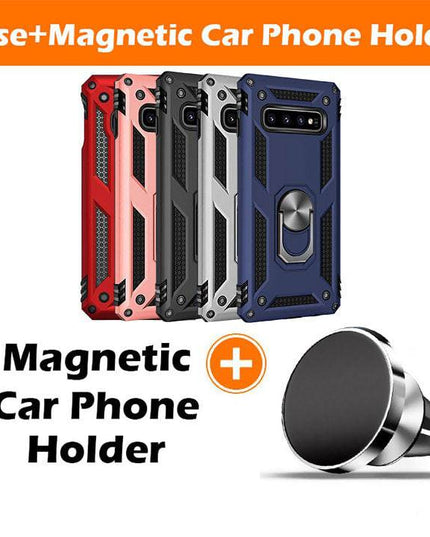 Luxury Armor Ring Bracket Phone Case For Samsung S10-Fast Delivery - Libiyi