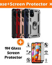 Red / S20 Plus / With 2-Pack Screen Protectors