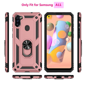 Luxury Armor Ring Bracket Phone Case For Samsung A11-Fast Delivery - Libiyi