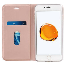 Laden Sie das Bild in den Galerie-Viewer, Solid Color Voltage Pull-in Flip Leather Case For Iphone - Libiyi