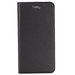 Solid Color Voltage Pull-in Flip Leather Case For Iphone - Libiyi