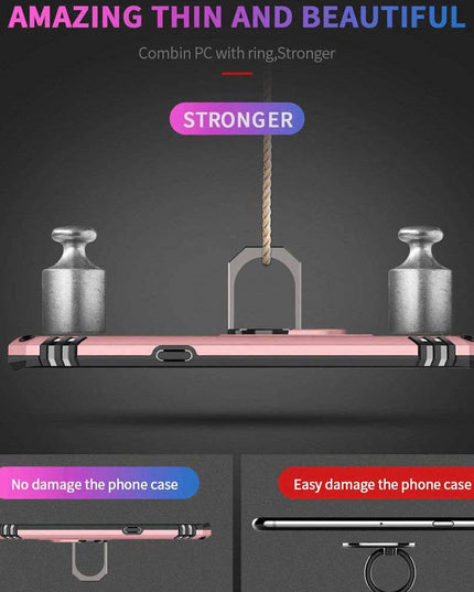 Luxury Armor Ring Bracket Phone Case For Samsung Note 8-Fast Delivery - Libiyi