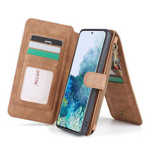 Laden Sie das Bild in den Galerie-Viewer, Multifunctional Magnetic Card Wallet Phone Case For Samsung A Series - Libiyi