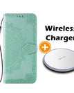 Green / Galaxy A21(US) / Case+Wireless Charger (15W)