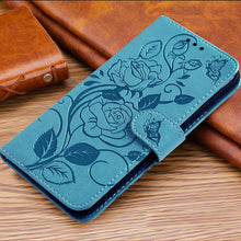 Load image into Gallery viewer, 3D Embossed Rose Wallet Case For Google Pixel 6 - Libiyi