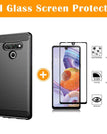 Black / LG K51 / With Screen Protector