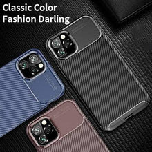 Load image into Gallery viewer, Carbon Fiber TPU Ultra Slim Fibre Case For iPhone - Libiyi