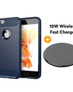 Blue / iPhone 6/6s / With Wireless Charger
