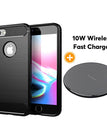 Black / iPhone 7/8 / With Wireless Charger