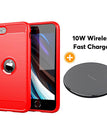 Red / iPhone SE2020 / With Wireless Charger