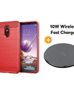 Red / LG Stylo 5 / With Wireless Charger
