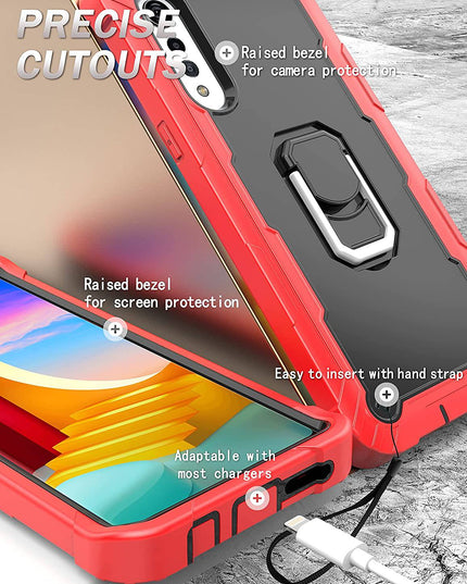 Heavy Duty Rugged Military Shockproof Case For LG Velvet - Libiyi