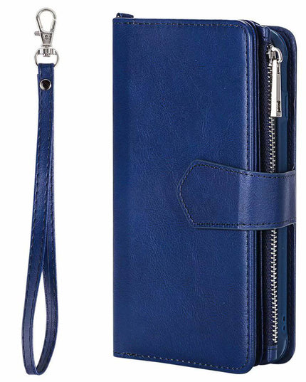 High-quality Split Magnetic 2-in-1 Zipper Wallet Case For Samsung - Libiyi