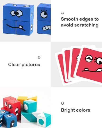 Puzzle Building Cubes - Libiyi