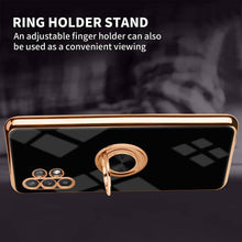 Laden Sie das Bild in den Galerie-Viewer, Slim Thin Finger Ring Stand Electroplated Silicone Case For Samsung A32(5G) - Libiyi