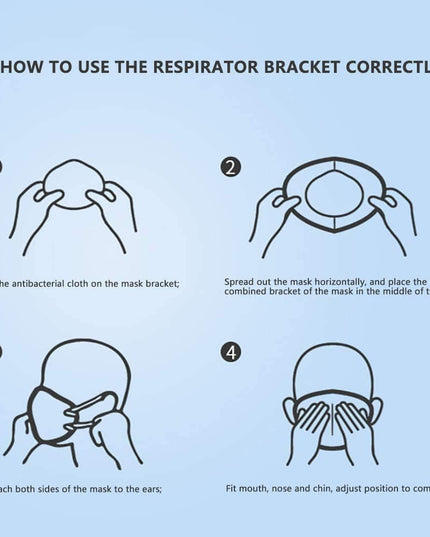 3D Inner Support Bracket For Breathing - Mouth and Nose Protection(5PCS) - Libiyi