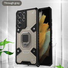 Laden Sie das Bild in den Galerie-Viewer, Super Cooling Armor Ring Honeycomb style Case For Samsung - Libiyi
