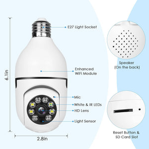 Keilini light bulb security camera-4