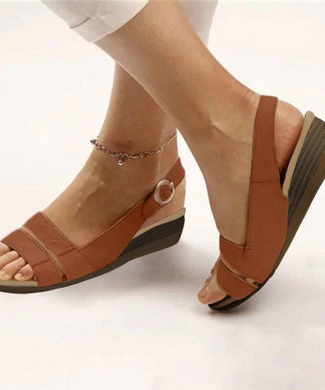 Libiyi Comfy Wedge Orthopedic Sandals - Libiyi