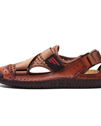 Libiyi Men's Casual Beach Breathable Plus Size Sandals - Libiyi