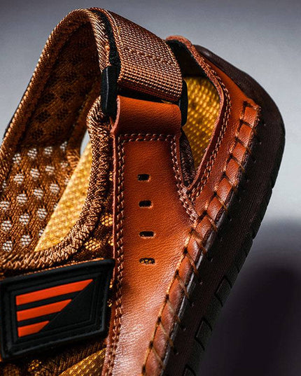 Libiyi Men's Casual Beach Breathable Plus Size Sandals - Libiyi