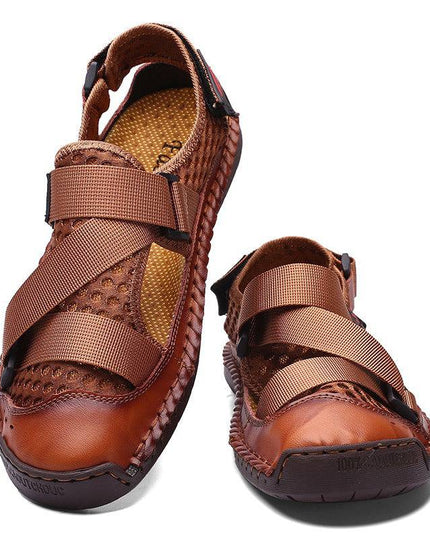 Libiyi Men's Casual Beach Breathable Plus Size Sandals - Libiyi