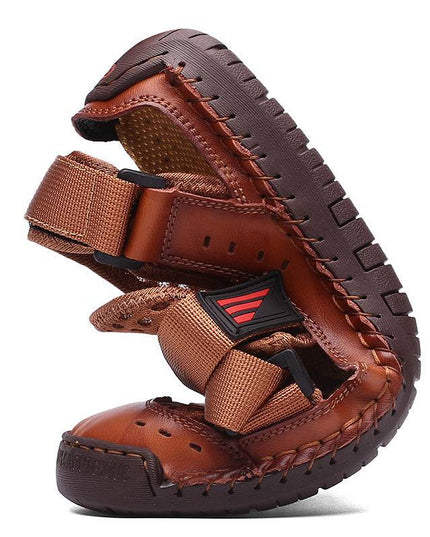 Libiyi Men's Casual Beach Breathable Plus Size Sandals - Libiyi