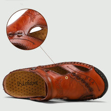 Load image into Gallery viewer, Libiyi Men&#39;s Casual Breathable Handmade Leather Sandals - Libiyi