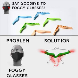 Fog-Free Accessory for Glasses -Prevent Eyeglasses From Fogging - Libiyi