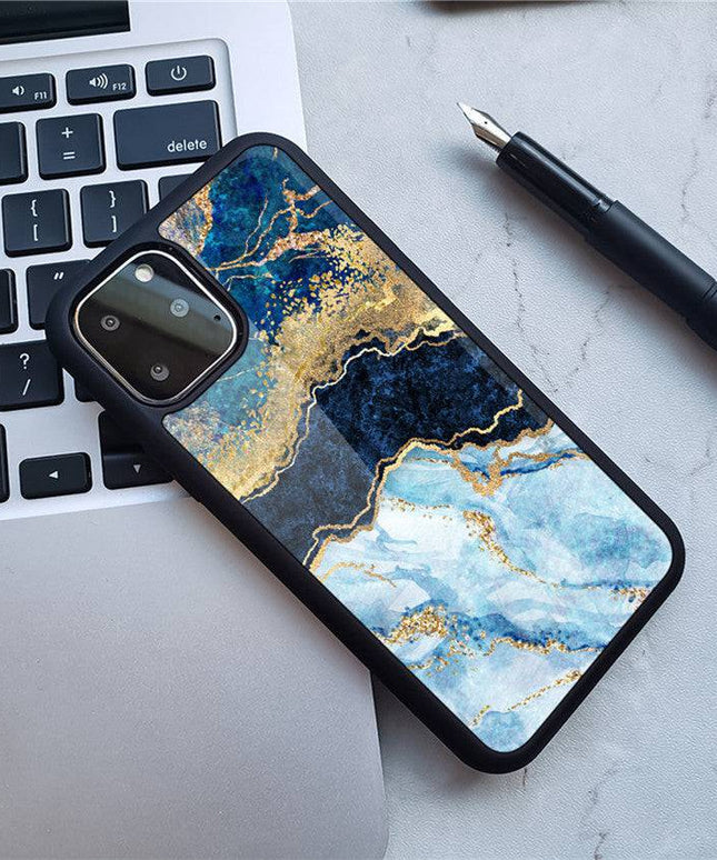 Creative Marble Pattern iPhone Case - Libiyi