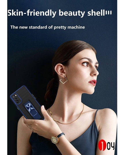 Magnetic Car Mount Holder Shockproof Phone Case For Samsung A Series - Libiyi